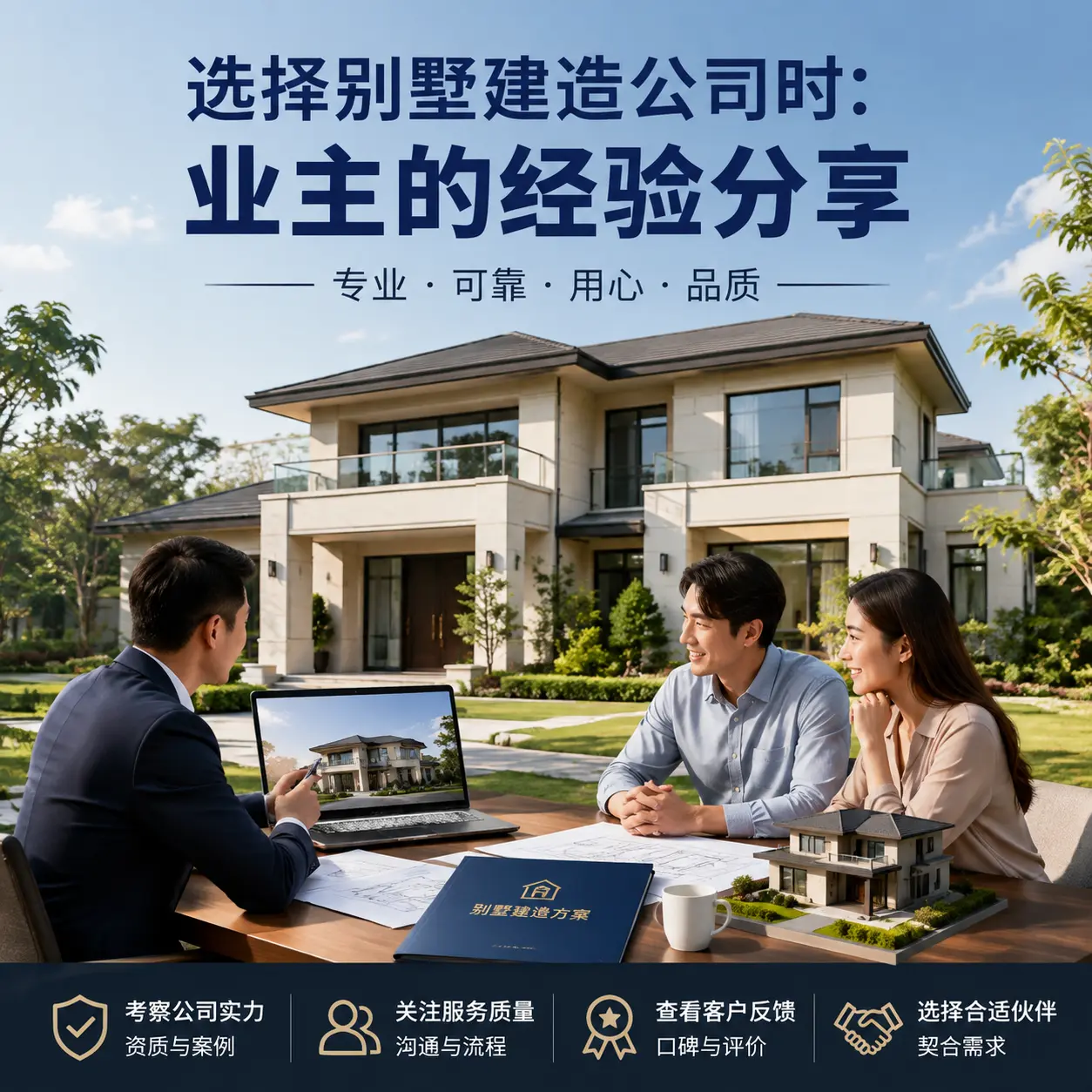 选择别墅建造公司时： 天柱 业主的经验分享