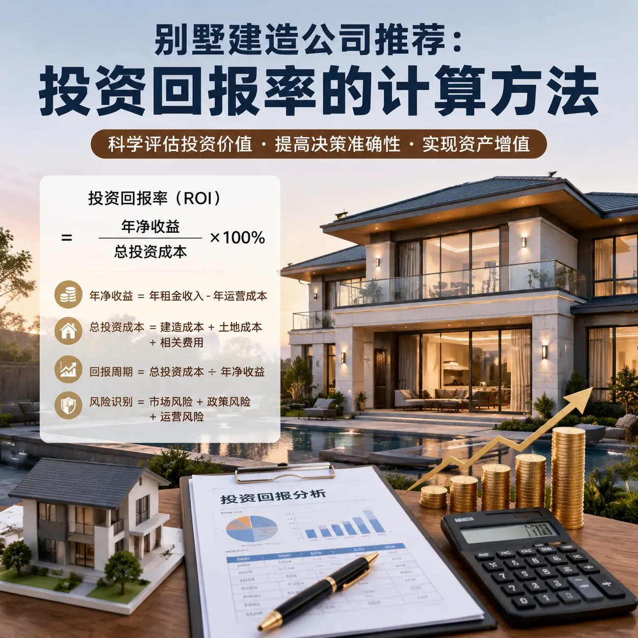 别墅建造公司推荐：投资回报率的计算方法