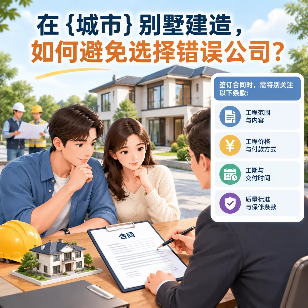 在 天柱 别墅建造，如何避免选择错误公司？
