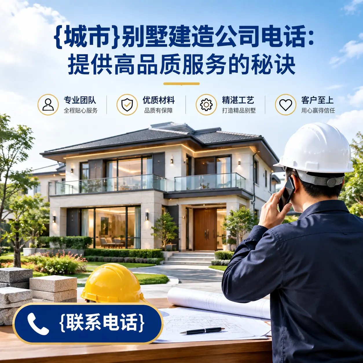 天柱别墅建造公司电话：提供高品质服务的秘诀