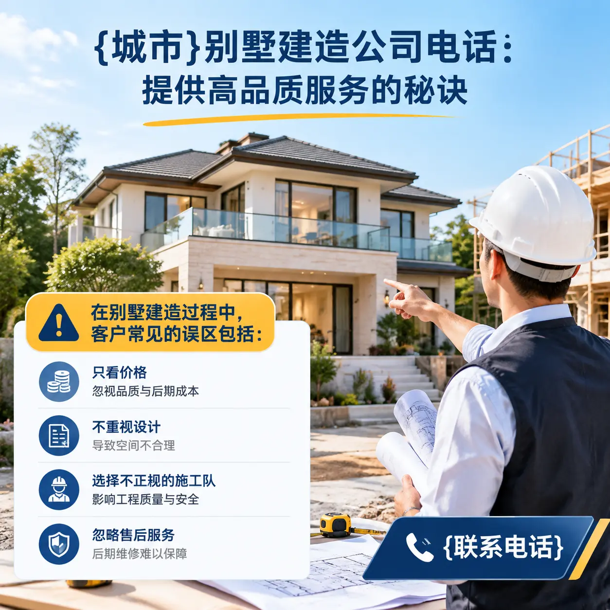 天柱别墅建造公司电话：提供高品质服务的秘诀