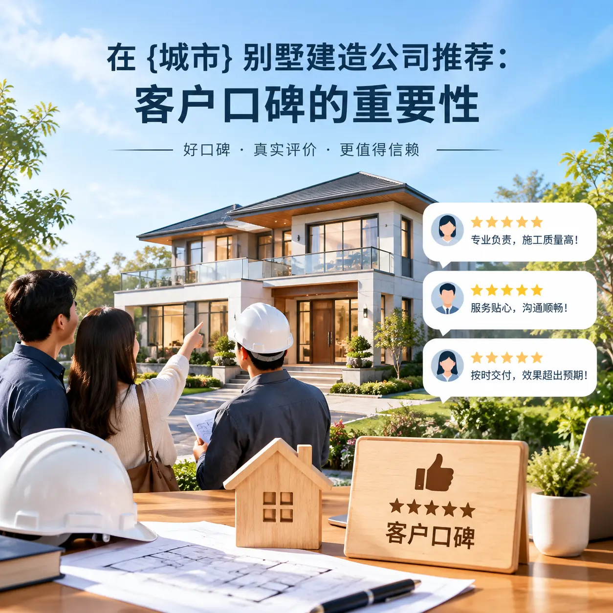 在 天柱 别墅建造公司推荐:客户口碑的重要性