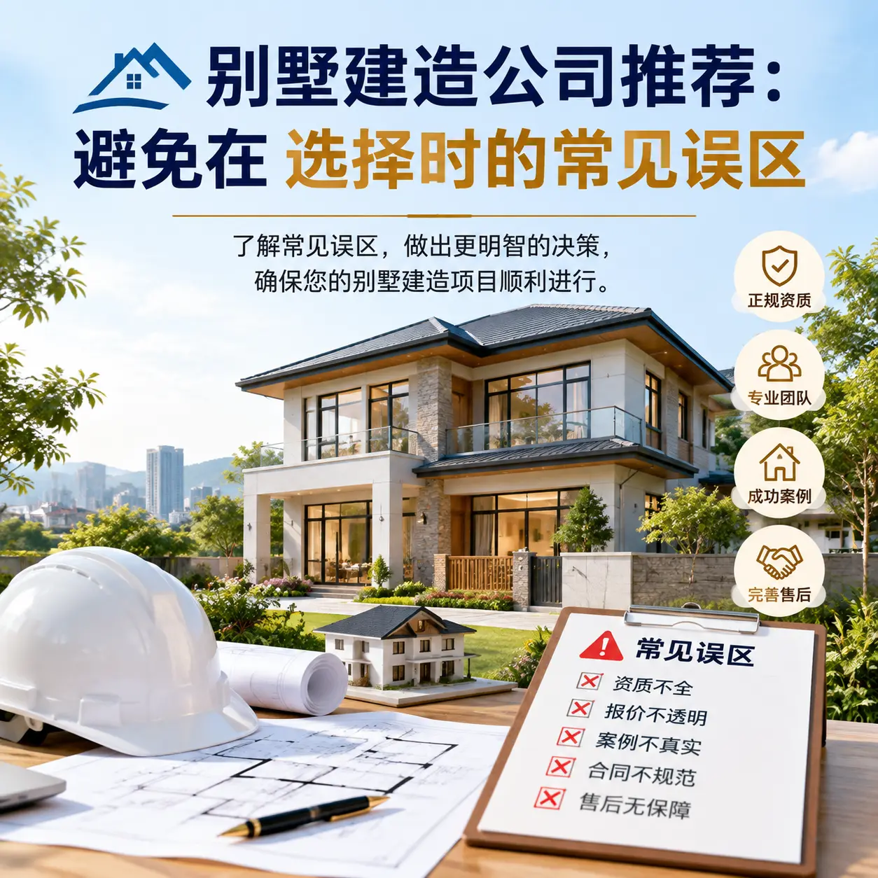别墅建造公司推荐：避免在 天柱 选择时的常见误区