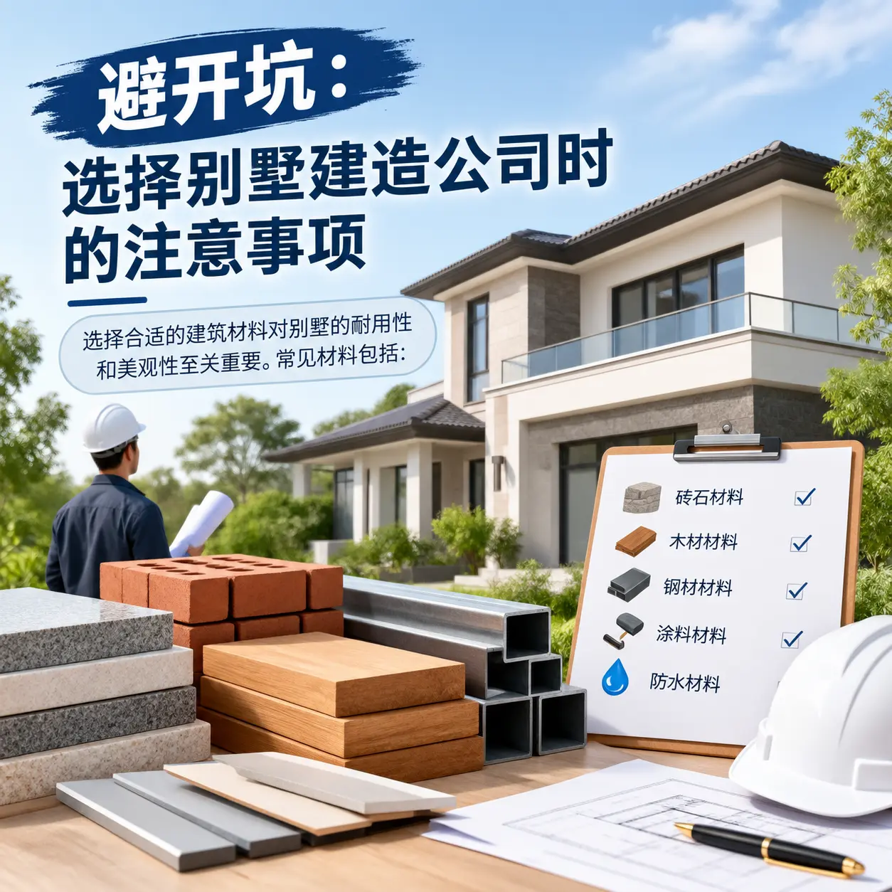 避开坑:选择 天柱 别墅建造公司时的注意事项