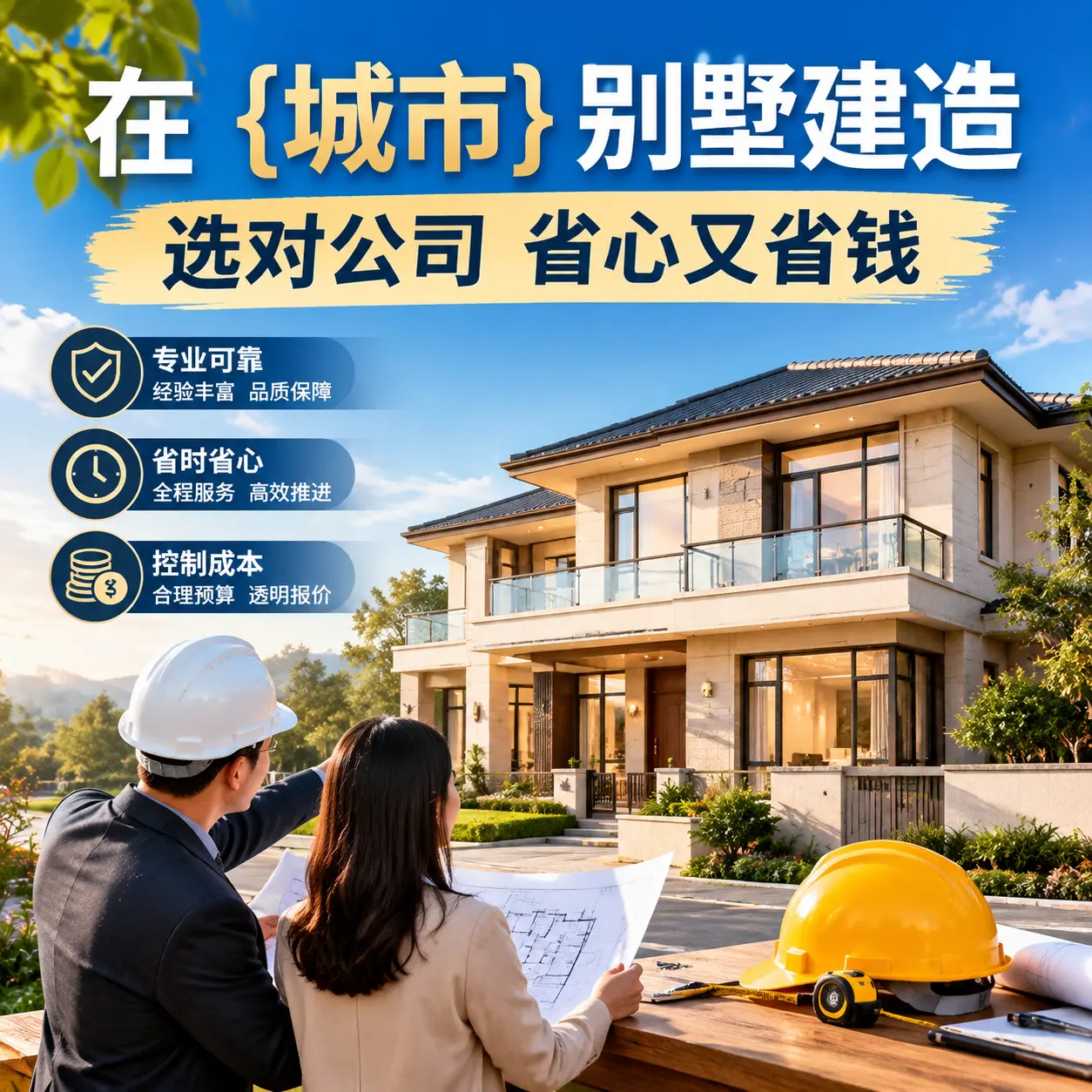 在 天柱 别墅建造，选对公司省心又省钱