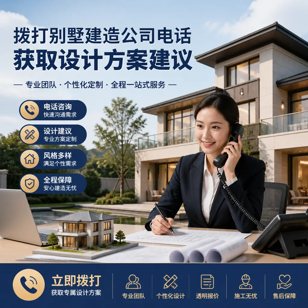拨打天柱别墅建造公司电话,获取设计方案建议