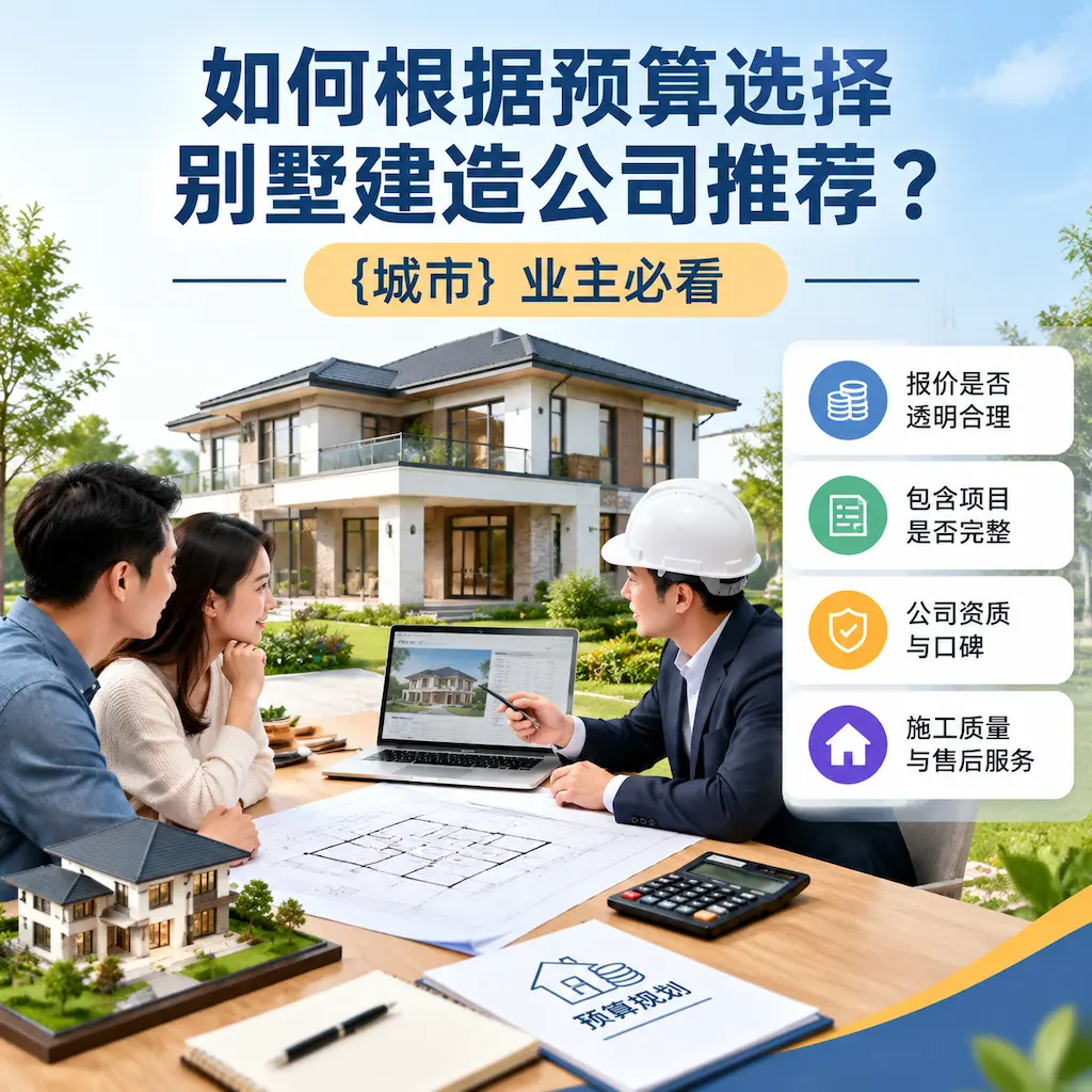 如何根据预算选择别墅建造公司推荐? 天柱 业主必看