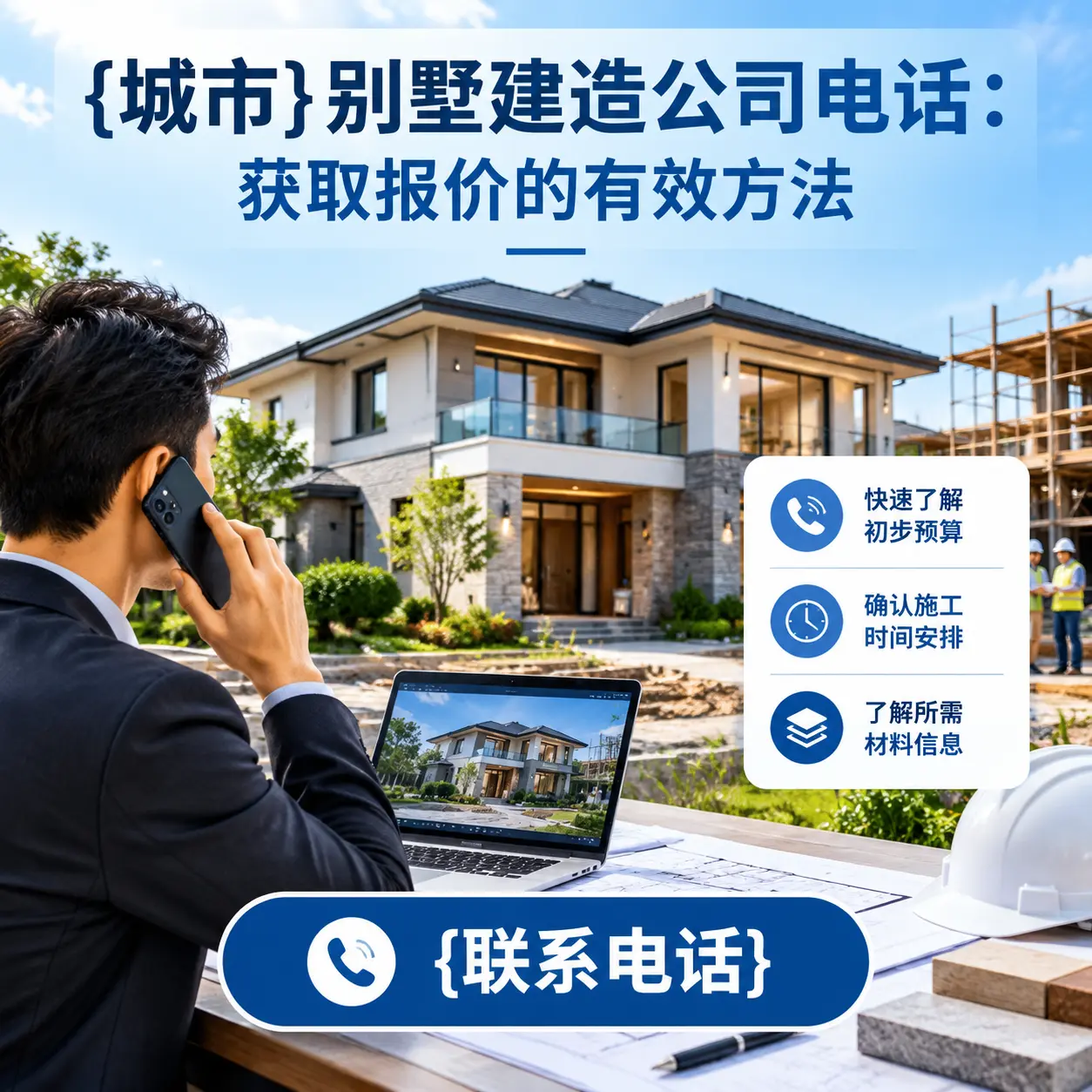 天柱别墅建造公司电话：获取报价的有效方法