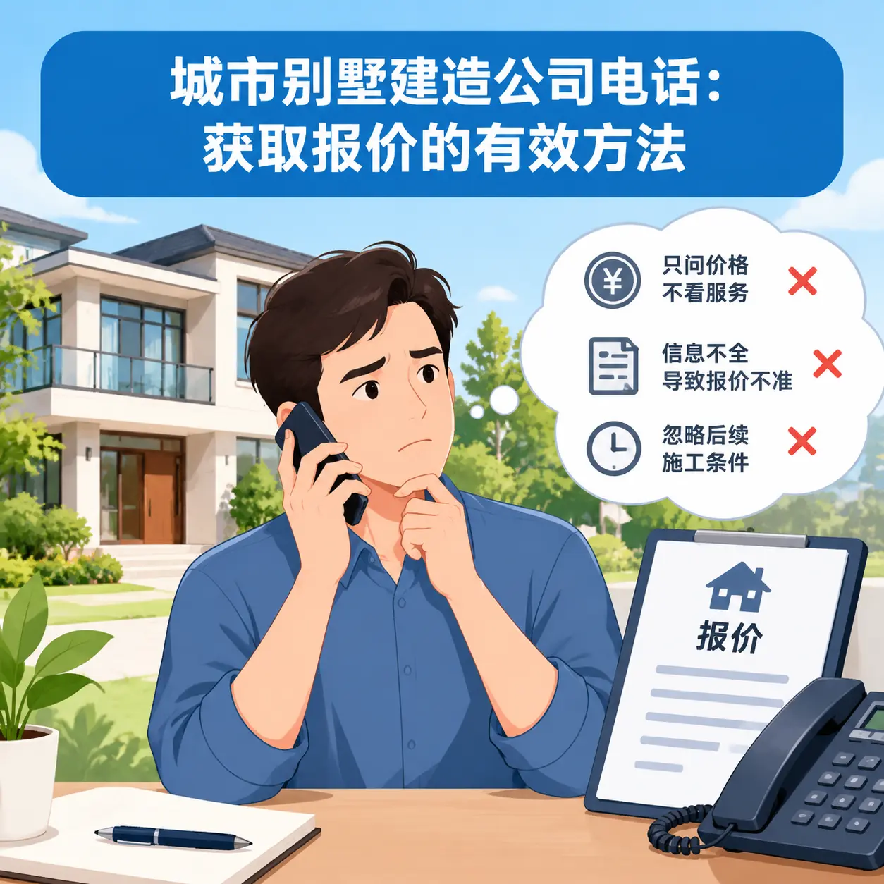 天柱别墅建造公司电话：获取报价的有效方法