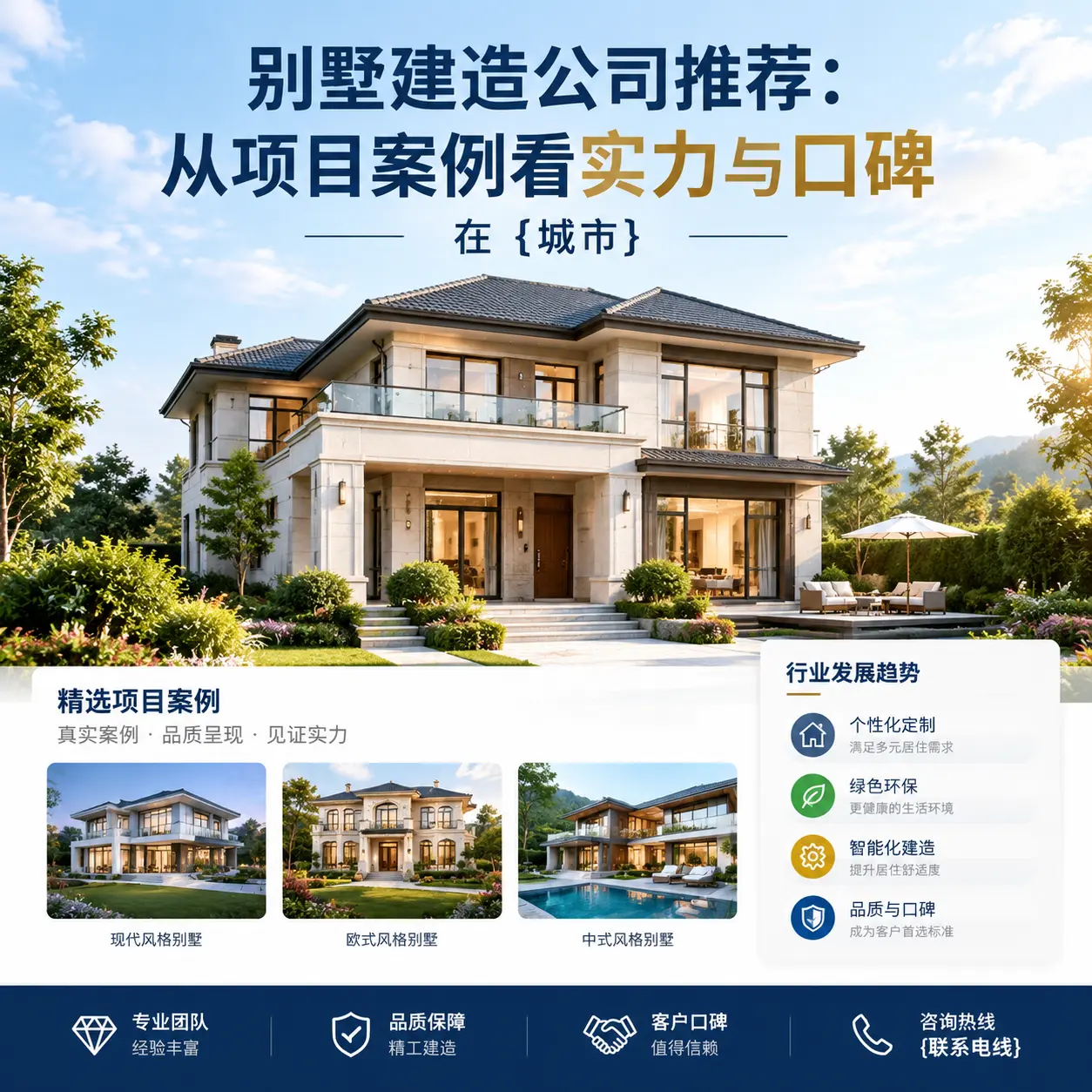 别墅建造公司推荐：从项目案例看实力与口碑在 天柱